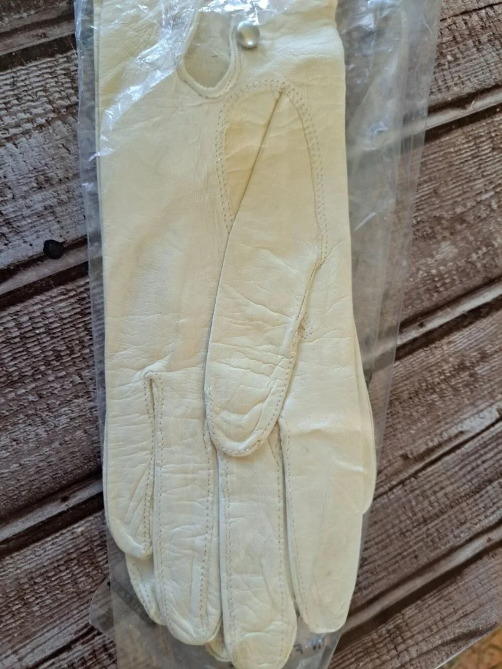 NEW Vintage 1960s  Leather Opera Gloves 21